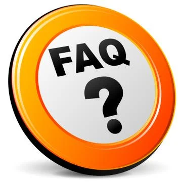 Vector faq icon Stock Illustration