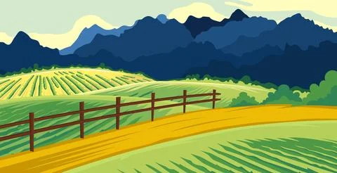 Vector farm Stock Illustration