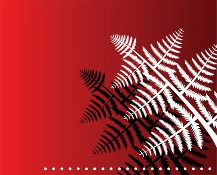 Vector fern leaves Stock Illustration