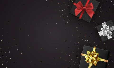 Vector festive illustration. Top view. Holiday decoration element. Birthday o Stock Illustration