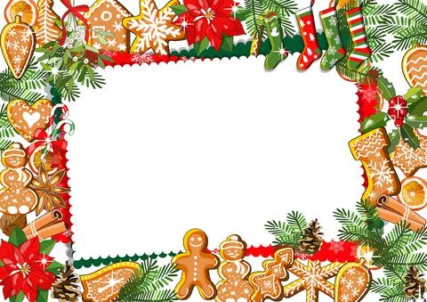 Vector festive template Stock Illustration