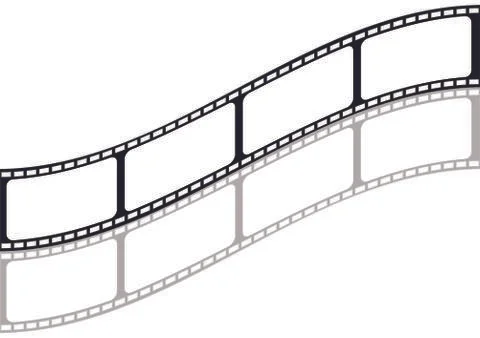 Vector film strip multi style Stock Illustration