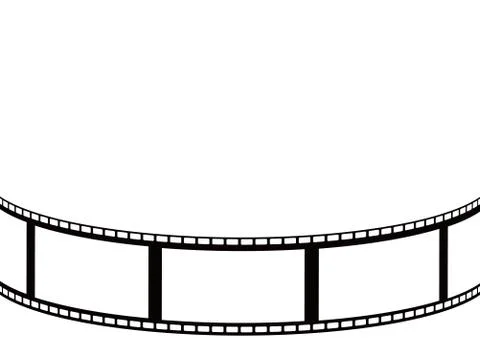 Vector film strip multi style Stock Illustration