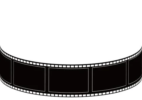 Vector film strip multi style Illustrazione stock