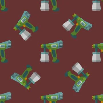 Vector fine spray seamless pattern. Illustrazione stock