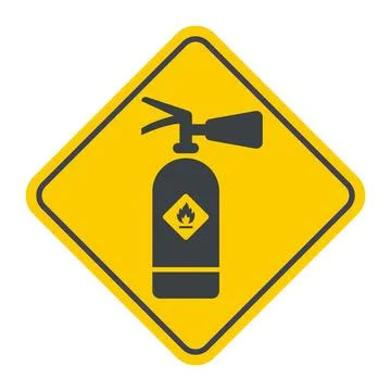 Vector fire extinguisher Icon. Stock-Illustration