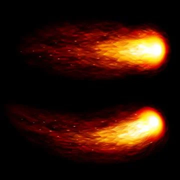 Vector fireball Stock-Illustration