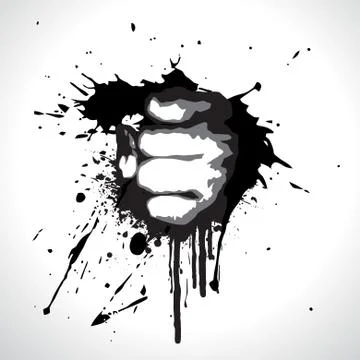 Vector fist Stock Illustration