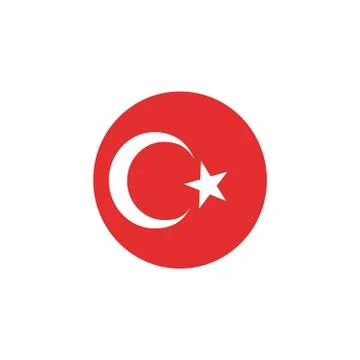 Vector flag button series - Turkey Stock Illustration