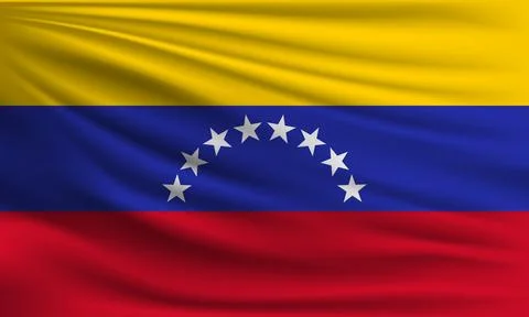 Vector flag of Venezuela Stock Illustration