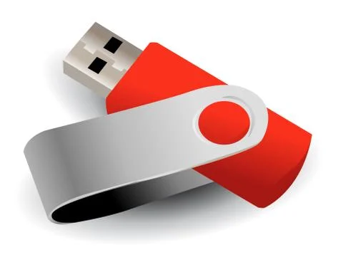 Vector flash drive Stock Illustration