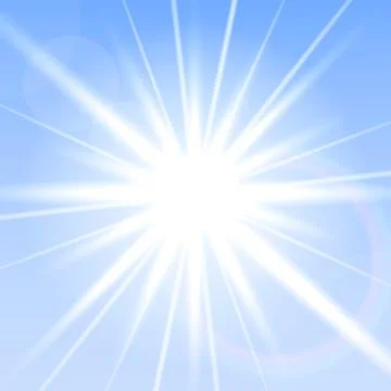 Vector flash light. Illustrazione stock