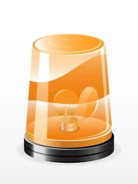 Vector flashing light Stock Illustration