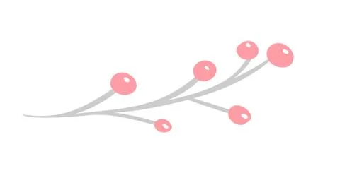 Vector flat abstract green plants flower herbs icon. Meadow garden spring easter 스톡 일러스트