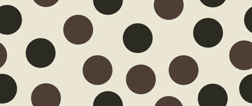 Vector flat background. Minimalist trendy abstract polka dot pattern on a light Stock Illustration