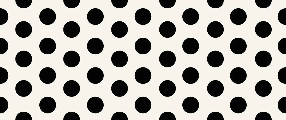 Vector flat background. Minimalist trendy abstract polka dot pattern. Perfe.. Stock Illustration
