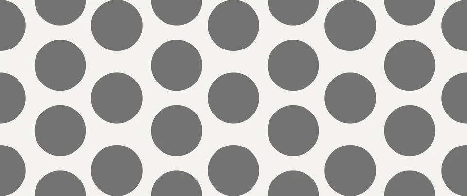 Vector flat background. Minimalist trendy abstract polka dot pattern on a l.. Stock Illustration