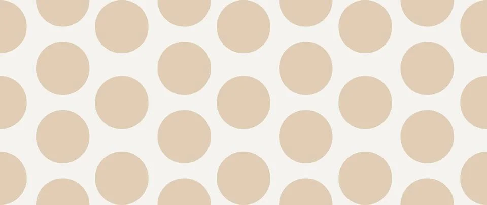 Vector flat background. Minimalist trendy abstract polka dot pattern on a light Stock Illustration