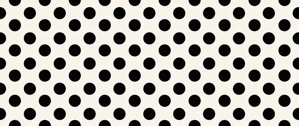 Vector flat background. Minimalist trendy abstract polka dot pattern. Perfe.. Stock Illustration