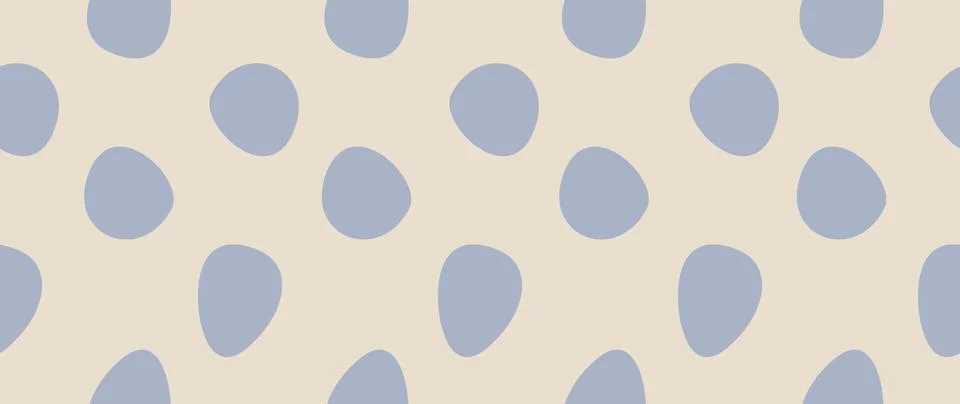 Vector flat background. Minimalist trendy abstract polka dot pattern. Perfect 库存插图