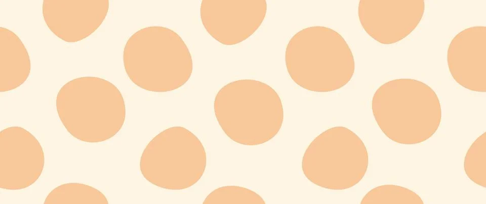 Vector flat background. Minimalist trendy abstract polka dot pattern. Perfect Stock-Illustration