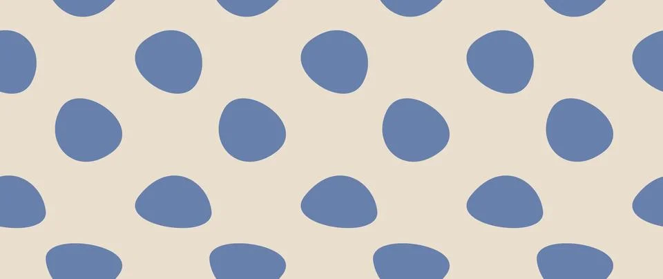Vector flat background. Minimalist trendy abstract polka dot pattern. Perfect Stock-Illustration