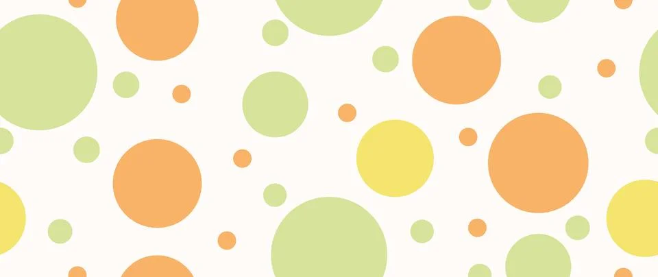 Vector flat background. Minimalist trendy abstract polka dot pattern. Perfect Stock Illustration