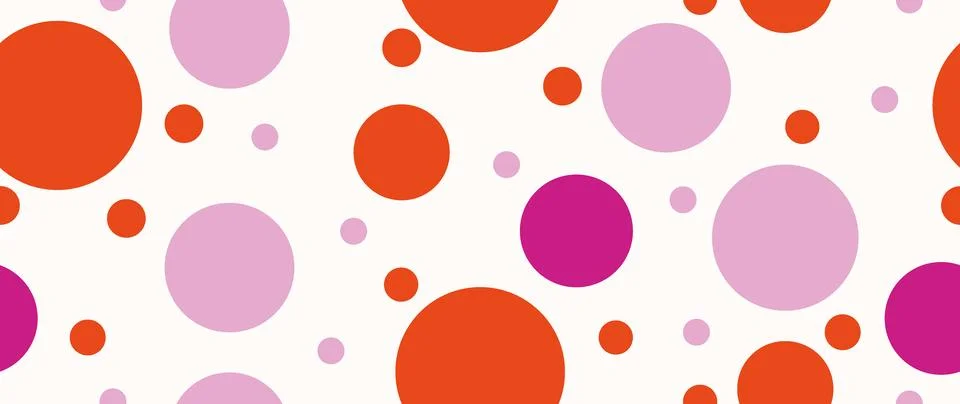 Vector flat background. Minimalist trendy abstract polka dot pattern. Perfe.. 스톡 일러스트