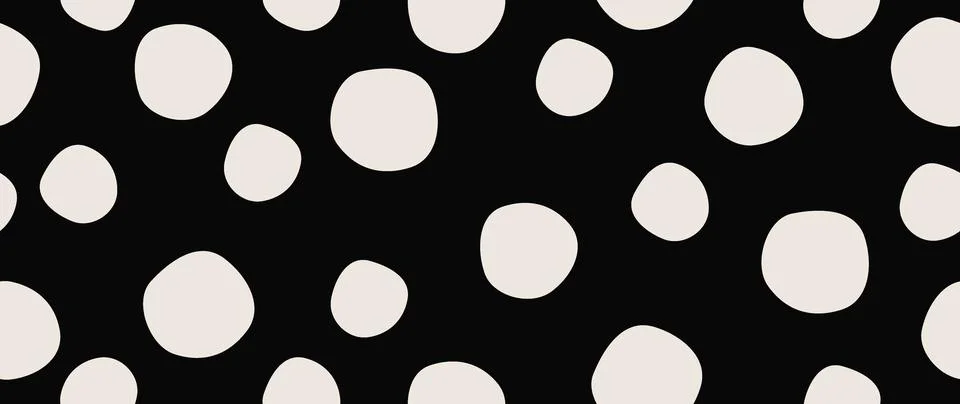 Vector flat background. Minimalist trendy abstract polka dot pattern on light イラスト素材