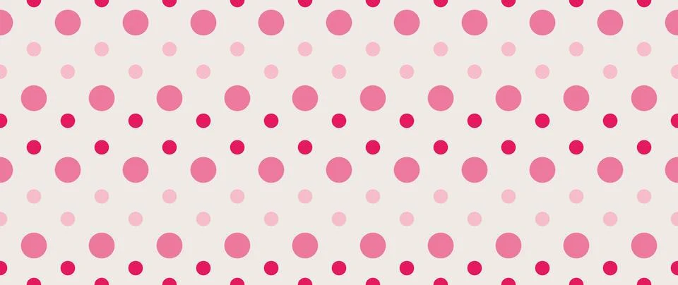 Vector flat background. Minimalist trendy abstract polka dot pattern on lig.. Stock Illustration