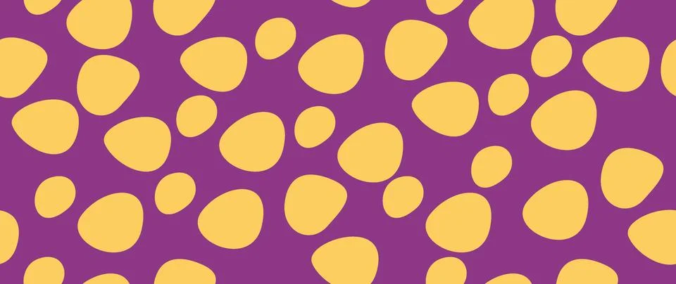 Vector flat background. Minimalistic, bright and trendy abstract polka dot .. Stockillustratie