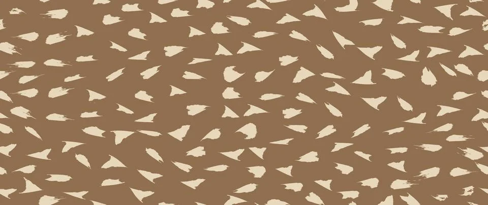 Vector flat background. Trendy deer pattern. Minimalistic abstract pattern in Stock Illustration