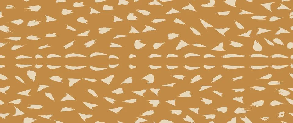 Vector flat background. Trendy deer pattern. Minimalistic abstract pattern in Stock Illustration