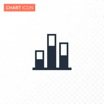 Vector flat bar with increment chart diagram illustration. Stock Illustration