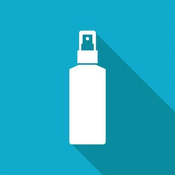 Vector flat bottle Stock Illustration