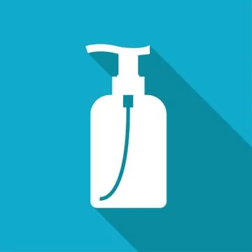 Vector flat bottle Stock Illustration