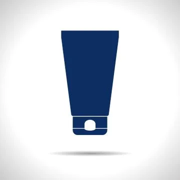 Vector flat bottle Stock Illustration