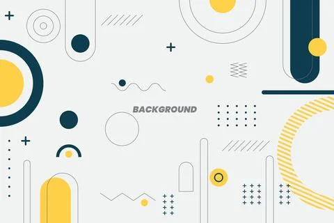 Vector flat design of abstract background 스톡 일러스트