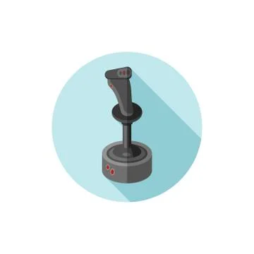 Vector flat design Joystick Stock Illustration