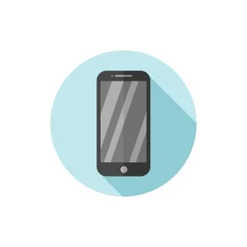 Vector flat design Mobile Stock Illustration