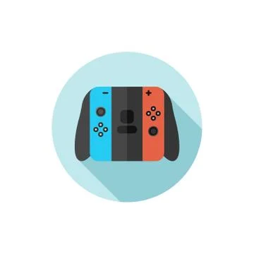 Vector flat design Nintendo Illustrazione stock