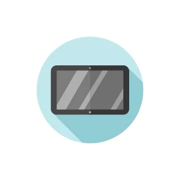 Vector flat design Tablet Stock Illustration