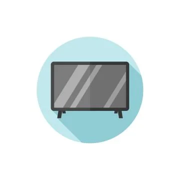 Vector flat design TV Stock Illustration