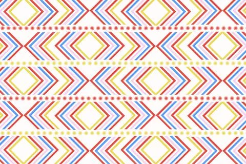 Vector flat geometric background design 6 Stock Illustration