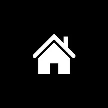 Vector flat house icon Stock Illustration