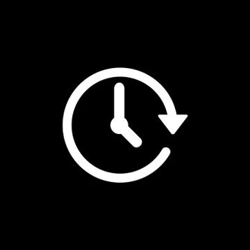 Vector flat icon arrow handset Stock Illustration