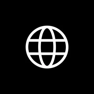 Vector flat icon Earth Stock Illustration