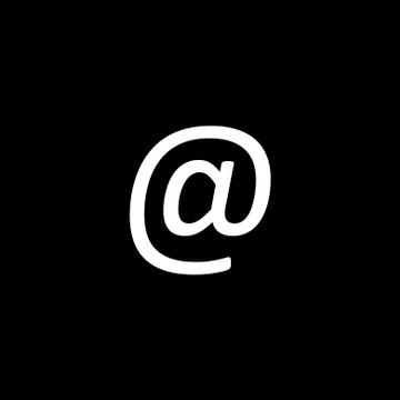 Vector flat icon email Stock Illustration