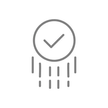 Vector flat icon. Gray icon on isolated on white background. Business concept Stock Illustration