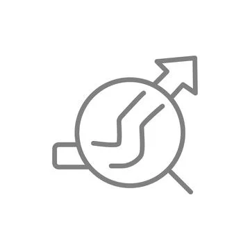 Vector flat icon. Gray icon on isolated on white background. Business concept Stock Illustration